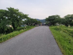 東から見た天の川